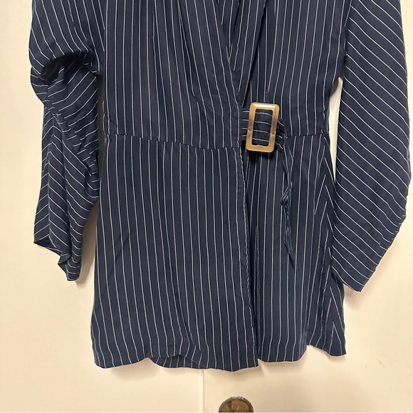 L'Academie Revolve The Tara Mini Dress in Navy & White Size XS - Picture 6 of 8